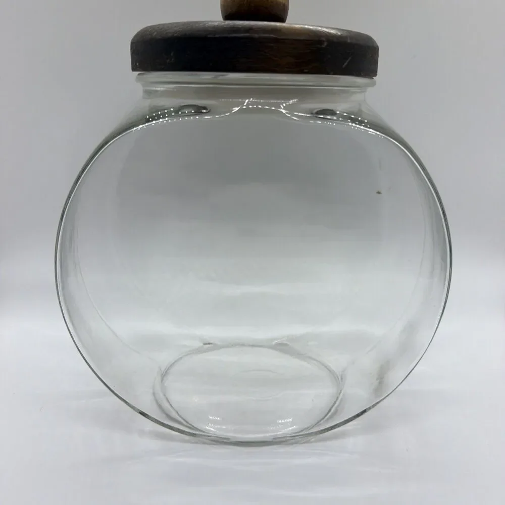 Vintage Clear Glass Café Diner 7